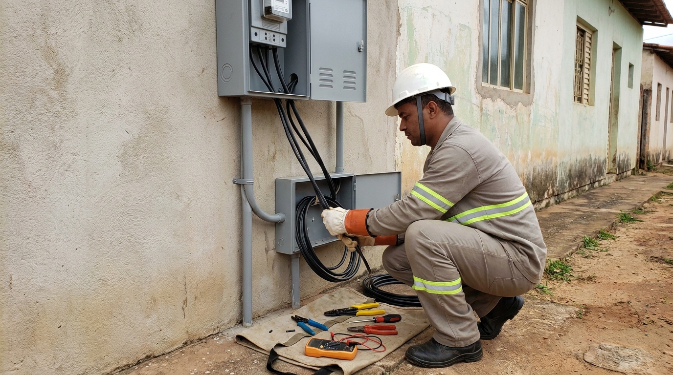 Regularização de Entrada de Energia em Comasa, Joinville‑SC